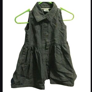 Denim Dress With Shorts